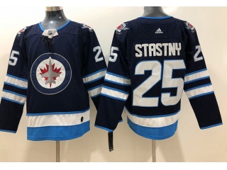 Adidas Winnipeg Jets #25 Paul Stastny Hockey Jersey Blue