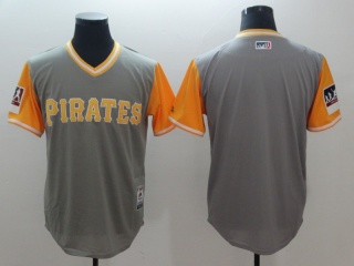 Pittsburgh Pirates Blank 2018 Weekend Day Jersey Grey