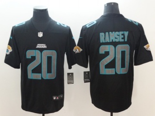 Jacksonville Jaguars 20 Jalen Ramsey Jersey Black Impact Vapor Untouchable Limited