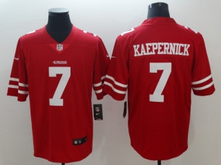 San Francisco 49ers 7 Colin Kaepernick Jersey Red Vapor Untouchable Limited