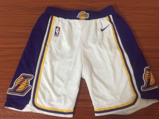 Nike Los Angeles Lakers Shorts White