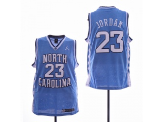 North Carolina 23 Michael Jordan Basketball Jersey Blue