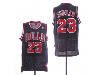 Chicago Bulls 23 Michael Jordan Basketball Jersey BULLS Black