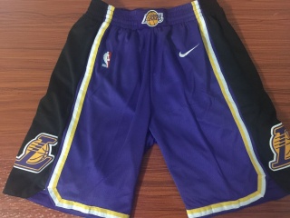 Nike Los Angeles Lakers Shorts Purple