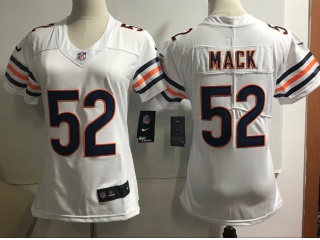Woman Chicago Bears #52 Khalil Mack Vapor Untouchable Limited Jersey White