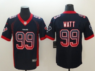 Houston Texans #99 J.J. Watt Drift Fashion Vapor Untouchable Limited Jersey Blue