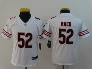 Youth Chicago Bears #52 Khalil Mack Vapor Untouchable Limited Jersey White
