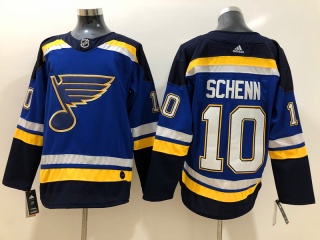 Adidas St.Louis Blues 10 Brayden Schenn Hockey Jersey Blue