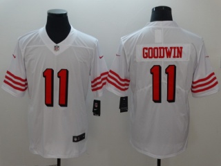 San Francisco 49ers #11 Marquise Goodwin Throwback Vapor Limited Jersey White