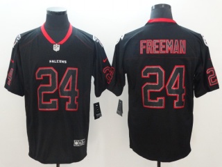 Atlanta Falcons #24 Devonta Freeman Lights Out Vapor Untouchable Limited Jersey Black