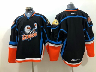 San Diego Gulls Blank AHL Hockey Jersey Black