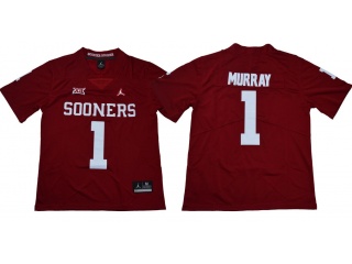 Oklahoma Sooners #1 Kyler Murray Limited Jersey Red