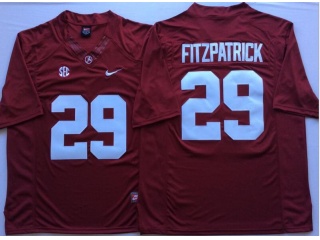 Alabama Crimson Tide 29 Minkah Fitzpatrick Limited College Football Jersey Red