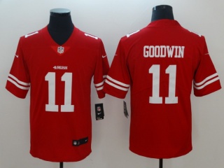 San Francisco 49ers 11 Marquise Goodwin Throwback Vapor Limited Jersey Red