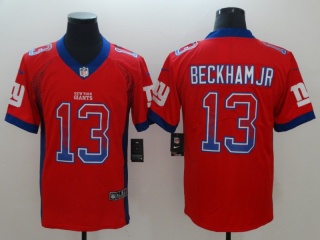 New York Giants #13 Odell Beckham Jr.Drift Fashion Vapor Untouchable Limited Jersey Red