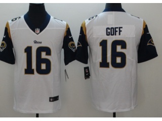 St.Louis Rams #16 Jared Goff Vapor Untouchable Limited Jersey White