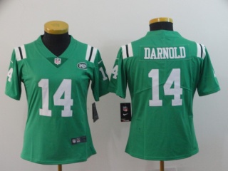 Woman New York Jets #14 Sam Darnold Vapor Untouchable Limited Jersey All Green