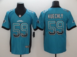 Carolina Panthers 59 Luke Kuechly Drift Vapor Untouchable Limited Jersey Blue