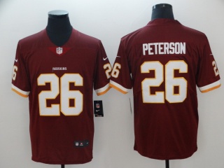 Washington Redskins 26 Adrian Peterson Vapor Limited Jersey Red