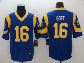 St.Louis Rams 16 Jared Goff Vapor Untouchable Limited Jersey Light Blue