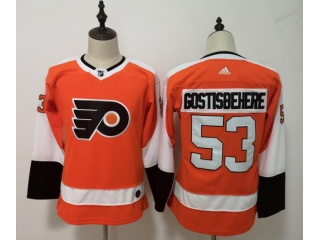 Womens Adidas Philadelphia Flyers 53 Shayne Gostisbehere Ice Hockey Jersey Orange