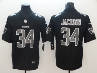 Oakland Raiders #34 Bo Jackson Impact Vapor Untouchable Limited Jersey Black