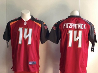 Tampa Bay Buccaneers 14 Ryan Fitzpatrick Vapor Limited Football Jersey Red