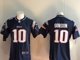 New England Patriots 10 Josh Gordon Vapor Limited Football Jersey Blue