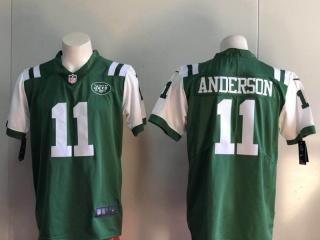 New York Jets 11 Robby Anderson Vapor Limited Football Jersey Green