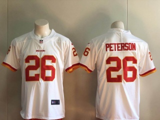 Washington Redskins 26 Adrian Peterson Vapor Limited Football Jersey White