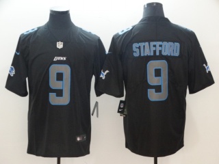 Detroit Lions #9 Matthew Stafford Vapor Untouchable Limited Jersey Black Impact