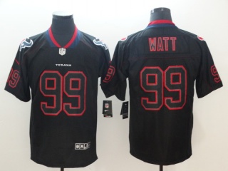 Houston Texans #99 J.J. Watt Vapor Untouchable Limited Jersey Lights Out Black