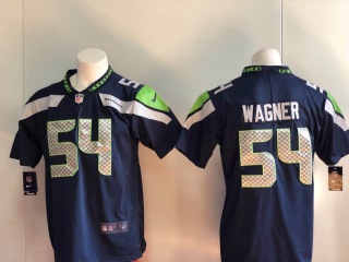 Seattle Seahawks 54 Bobby Wagner Vapor Limited Football Jersey Blue