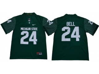 Michigan State Spartans #24 Le'Veon Bell Vapor Limited Jersey Green