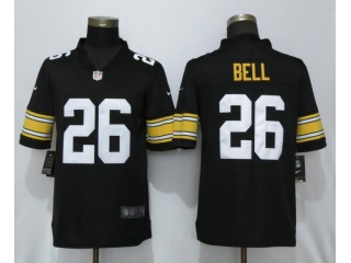 Pittsburgh Steelers 26 Le'Veon Bell Vapor Limited Football Jersey Black New Style