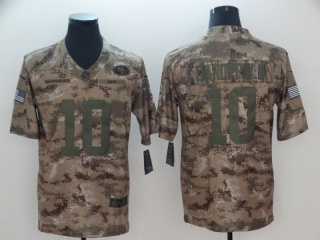 San Francisco 49ers 10 Jimmy Garoppolo 2018 Camo Salute to Service Limited Jersey
