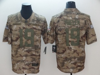 Minnesota Vikings #19 Adam Thielen Salute to Service Limited Jersey Camo