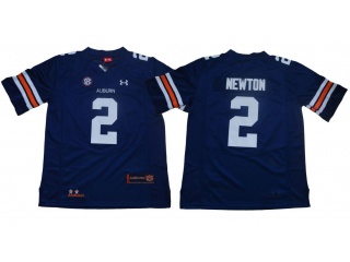 NCAA Auburn Tigers 2 Cam Newton Jersey Navy Blue