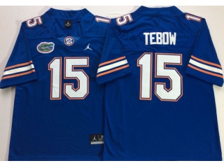 Florida Gators #15 Tim Tebow Jersey Blue
