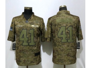 New Orleans Saints #41 Alvin Kamara Nike Salute to Service Limited Jersey Camo