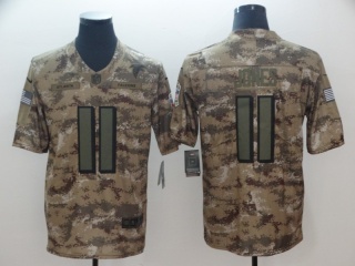 Atlanta Falcons #11 Julio Jones Salute to Service Limited Jersey Camo