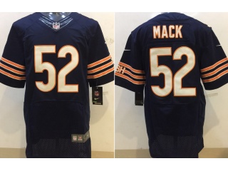 Chicago Bears 52 Khalil Mack Elite Football Jersey Blue