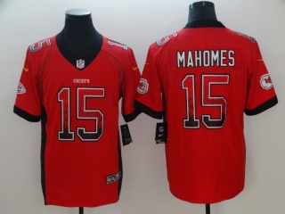 Kansas City Chiefs 15 Patrick Mahomes Vapor Limited Jersey Red Drift