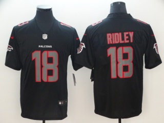 Atlanta Falcons 18 Calvin Ridley Vapor Untouchable Limited Jersey Black Impact