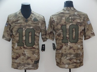 Kansas City Chiefs #10 Tyreek Hill Nike Salute to Service Limited Jersey Camo