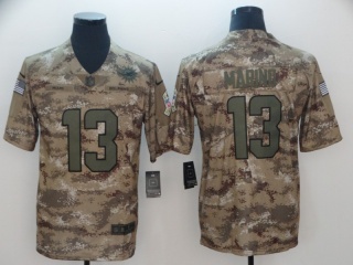 Miami Dolphins 13 Dan Marino Salute to Servie Limited Jersey Nike Camo