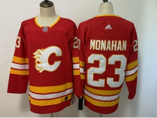 Adidas Calgary Flames #23 Sean Monahan New Style Hockey Jersey Red