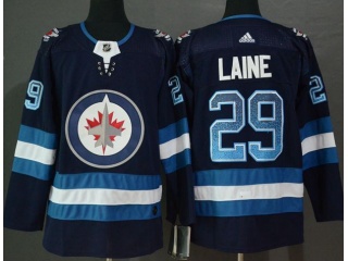 Adidas Winnipeg Jets #29 Patrik Laine Drift Fashion Hockey Jersey Blue
