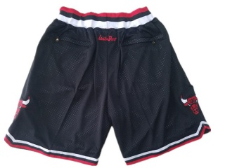 Chicago Bulls Throwback Basketball Short Black