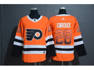 Adidas Philadelphia Flyers #28 Claude Giroux Drift Fashion Jersey Orange
